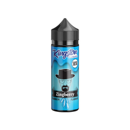 Kingston 120ml Shortfill 0mg (50VG/50PG) - Flavour: Zingberry