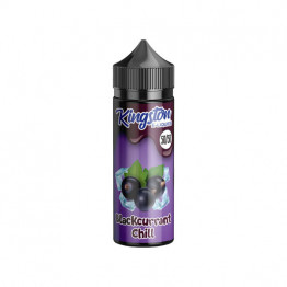 Kingston 120ml Shortfill 0mg (50VG/50PG) - Flavour: Blackcurrant Chill