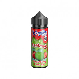 Kingston Fantango Ice 120ml Shortfill 0mg (50VG/50PG) - Flavour: Strawberry & Lime Ice