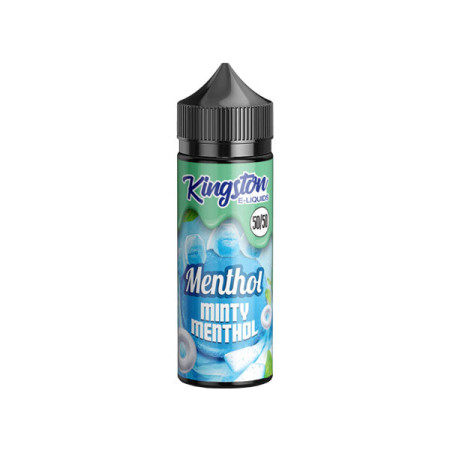 Kingston Menthol 120ml Shortfill 0mg (50VG/50PG) - Flavour: Minty Mentol