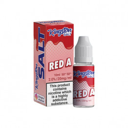 10mg Kingston Salts 10ml Nic Salts (50VG/50PG) - Flavour: Red A