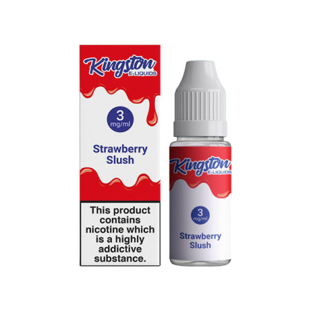 Kingston 18mg 10ml E-liquids (50VG/50PG) - Flavour: Strawberry Slush