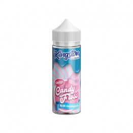 Kingston Sweet Candy Floss 120ml Shortfill 0mg (70VG/30PG) - Flavour: Blue Raspberry Candy Floss