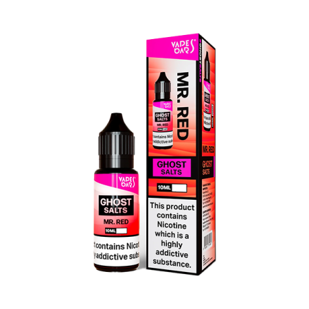 20mg Ghost Salts Nic Salts 10ml - Flavour: Mr Red