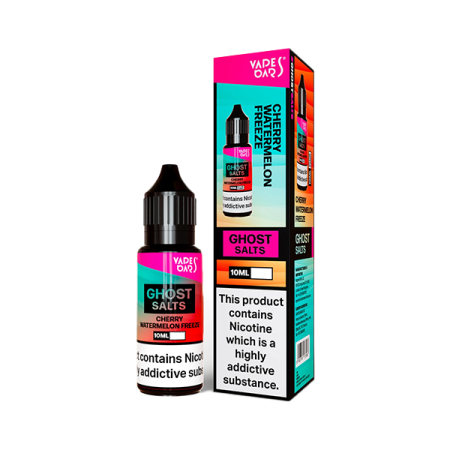 20mg Ghost Salts Nic Salts 10ml - Flavour: Cherry Watermelon Freeze