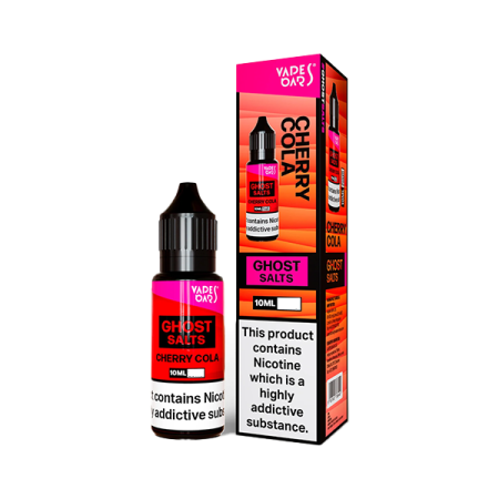 10mg Ghost Salts Nic Salts 10ml - Flavour: Cherry Cola