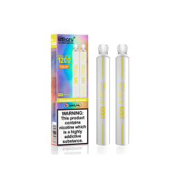 20mg Sikary S600 Twin Pack Disposable Vapes 1200 Puffs - Flavour: Strawberry Banana