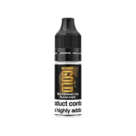 Britannia Gold 3mg 10ml E-Liquids (40VG/60PG) - Flavour: Watermelon Rancher