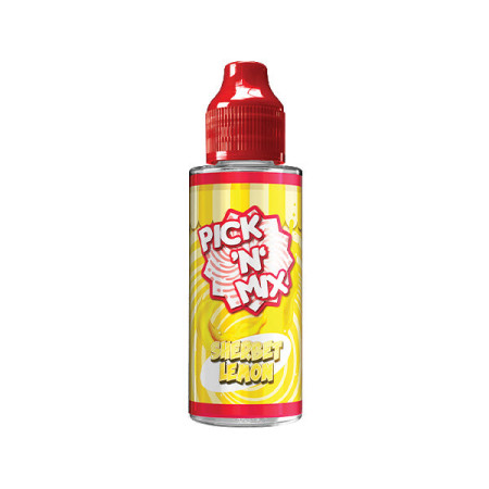 Pick N Mix 100ml Shortfills 0mg (70VG/30PG) - Flavour: Sherbet Lemon