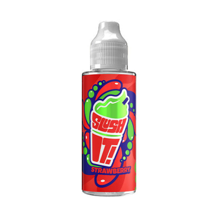 Slush It! 100ml Shortfills 0mg (70VG/30PG) - Flavour: Strawberry