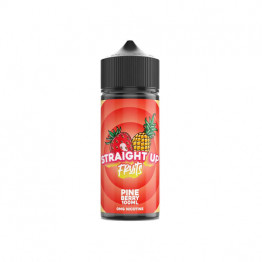 Straight Up Fruits 100ml Shortfill 0mg (70VG/30PG) - Flavour: Pineberry