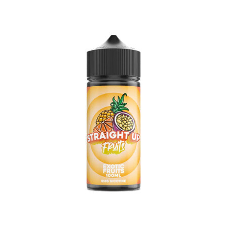 Straight Up Fruits 100ml Shortfill 0mg (70VG/30PG) - Flavour: Exotic Fruits