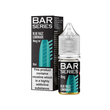 10mg Bar Series 10ml Nic Salts (50VG/50PG) - Flavour: Blue Razz Lemonade