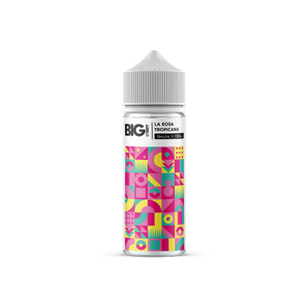 The Big Tasty Exotic 100ml Shortfill 0mg (70VG/30PG) - Flavour: La Rosa Tropicana