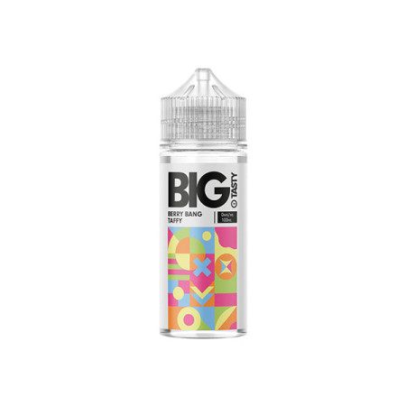 The Big Tasty Candy Rush 100ml Shortfill 0mg (70VG/30PG) - Flavour: Berry Bang Taffy