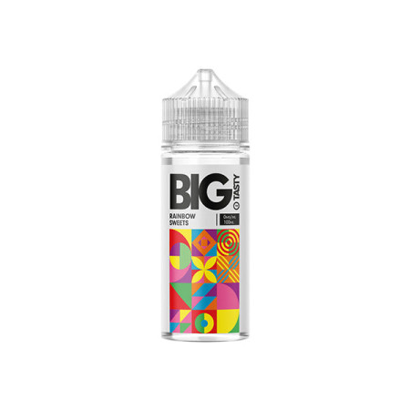 The Big Tasty Candy Rush 100ml Shortfill 0mg (70VG/30PG) - Flavour: Rainbow Sweets