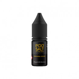 20mg Pod Salt Core 10ml Nic Salt (50VG/50PG) - Flavour: Havana Gold