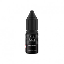 11mg Pod Salt Core 10ml Nic Salts (50VG/50PG) - Flavour: Ice Menthol