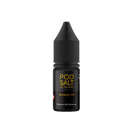 11mg Pod Salt Core 10ml Nic Salts (50VG/50PG) - Flavour: Mango Ice