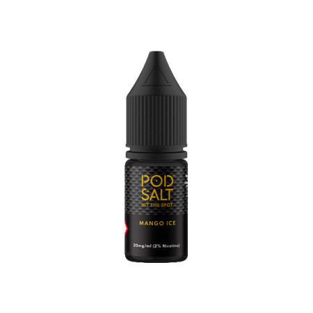 11mg Pod Salt Core 10ml Nic Salts (50VG/50PG) - Flavour: Mango Ice