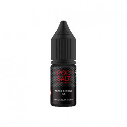 11mg Pod Salt Core 10ml Nic Salts (50VG/50PG) - Flavour: Mixed Berries Ice