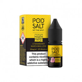 11mg Pod Salt Fusions 10ml Nic Salt (50VG/50PG) - Flavour: Marshmallow Man 3