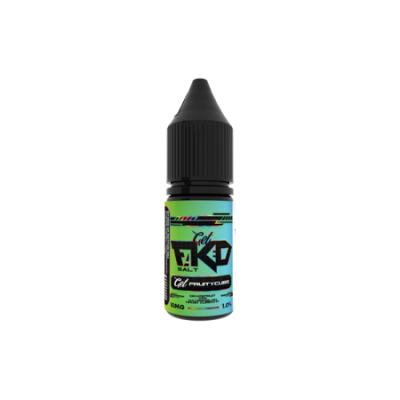 20mg Get Faked Salts 10ml Nic Salts (50VG/50PG) - Flavour: Get Fruitycube