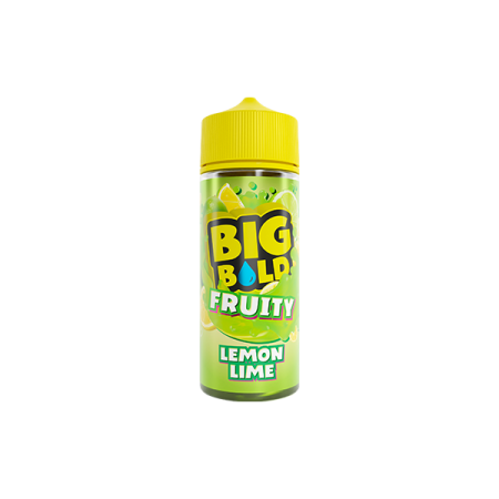 0mg Big Bold Fruity Series 100ml E-liquid (70VG/30PG) - Flavour: Lemon Lime