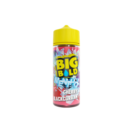 0mg Big Bold Menthol Series 100ml E-liquid (70VG/30PG) - Flavour: Cherry Blackcurrant