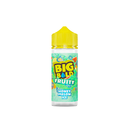 0mg Big Bold Fruity Series 100ml E-liquid (70VG/30PG) - Flavour: Honey Melon Ice