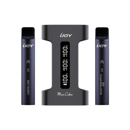 20mg iJoy Mars Cabin 600 Vape Kit - Color: Black