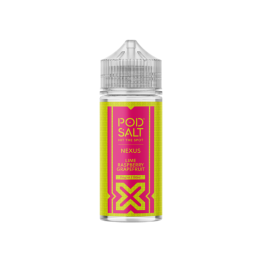 Pod Salt Nexus 100ml Shortfill 0mg (70VG/30PG) - Flavour: Lime Raspberry Grapefruit