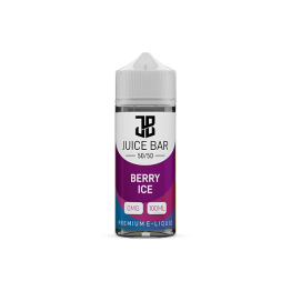 Juice Bar 100ml Shortfill 0mg (50VG/50PG) - Flavour: Berry Ice