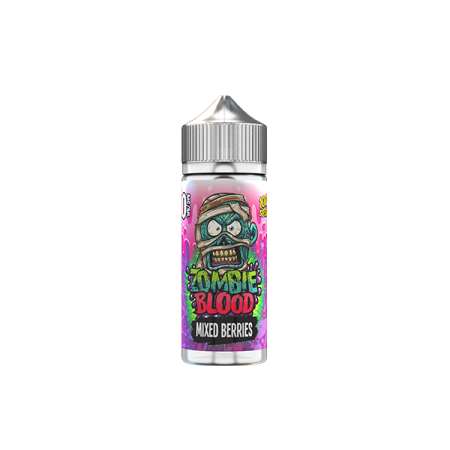 Zombie Blood 100ml Shortfill 0mg (50VG/50PG) - Flavour: Mixed Berries