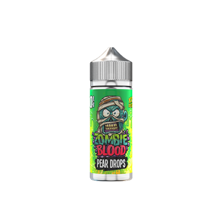 Zombie Blood 100ml Shortfill 0mg (50VG/50PG) - Flavour: Pear Drops