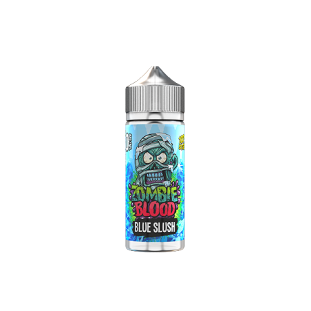 Zombie Blood 100ml Shortfill 0mg (50VG/50PG) - Flavour: Blue Slush