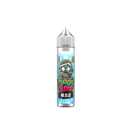 Zombie Blood 50ml Shortfill 0mg (50VG/50PG) - Flavour: Mr Blue