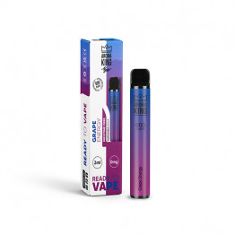 0mg Aroma King Bar 600 Disposable Vape Device 600 Puffs - Flavour: Grape Energy