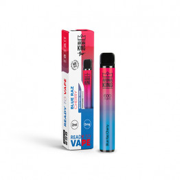 0mg Aroma King Bar 600 Disposable Vape Device 600 Puffs - Flavour: Blue Raz Cherry