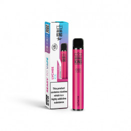 10mg Aroma King Bar 600 Disposable Vape Device 600 Puffs - Flavour: Lychee Ice