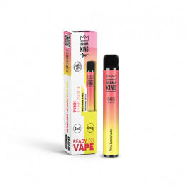 0mg Aroma King Bar 600 Disposable Vape Device 600 Puffs - Flavour: Pink Lemonade