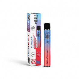 0mg Aroma King Bar 600 Disposable Vape Device 600 Puffs - Flavour: Blueberry Pomegrante