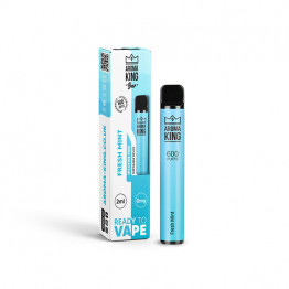 0mg Aroma King Bar 600 Disposable Vape Device 600 Puffs - Flavour: Fresh Mint