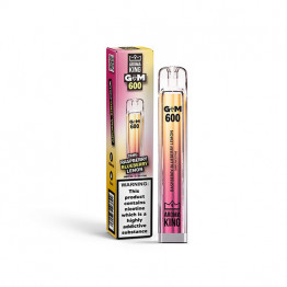 0mg Aroma King GEM 600 Disposable Vape Device 600 Puffs - Flavour: Raspberry Blueberry Lemon