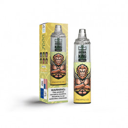 0mg Aroma King Tornado Disposable Vape Device 7000 Puffs - Flavour: Pineapple Ice