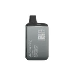 0mg Aroma King AK5500 Metallic Disposable Vape Device 5500 Puffs - Flavour: Strawberry Apple Pear