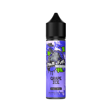 Tank Fuel Bar Edition 60ml Saltfill 0mg (50VG/50PG) - Flavour: Grape Ice