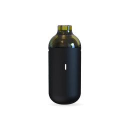 Bottle By AirsPops Pod Kit - Flavour: Black