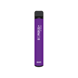 20mg Super21+ By Yecoo Disposable Vape Device 600 Puffs - Flavour: Grape