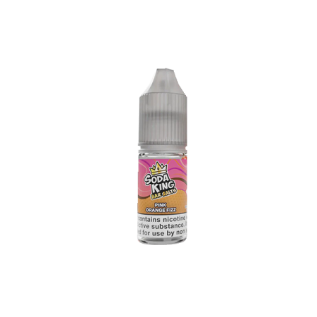 Soda King Bar SALTS 5mg Nic Salts 10ml - (50VG/50PG) - Flavour: Pink Orange Fizz